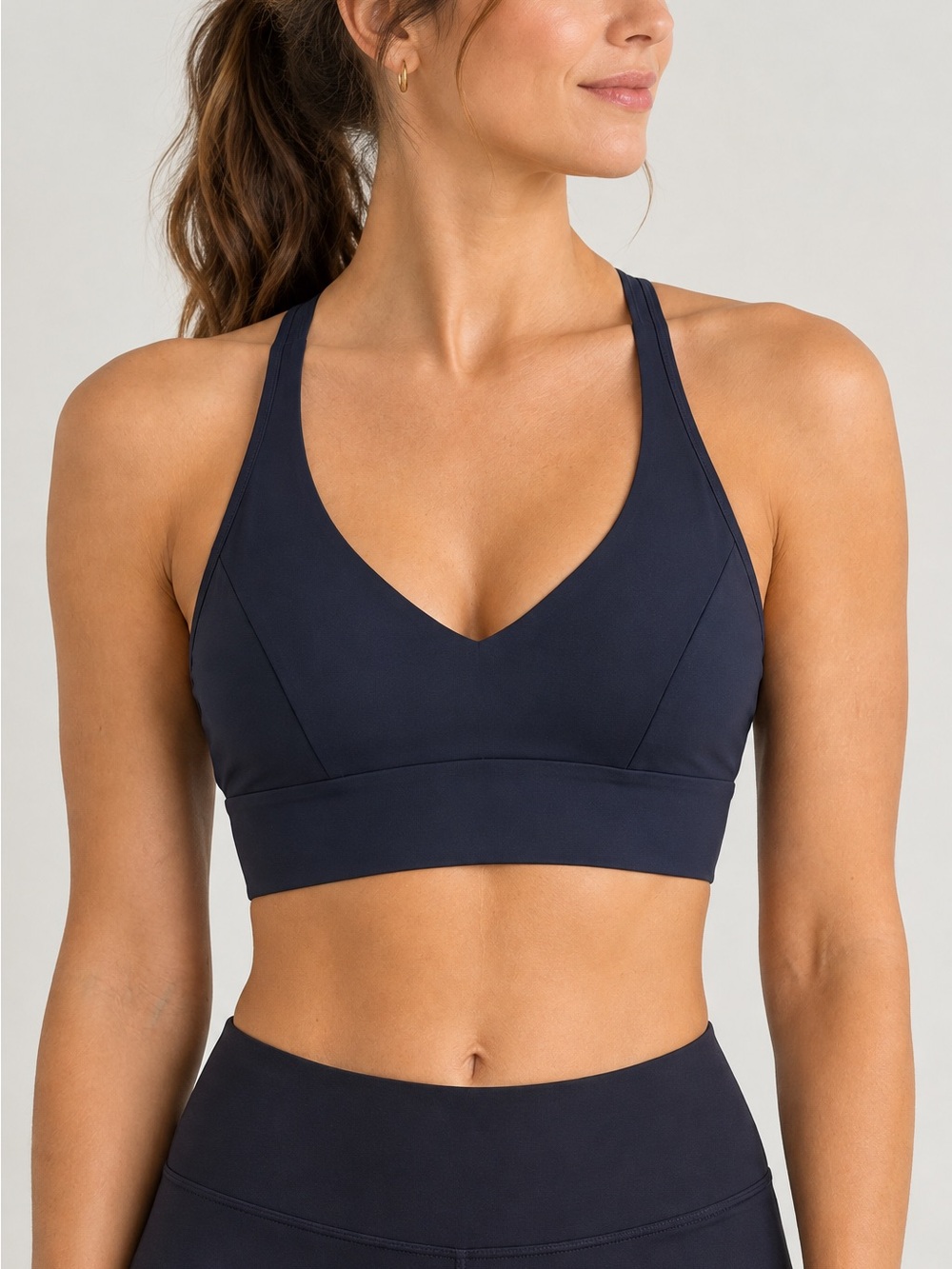 Lululemon Reversible Sports Bra / swimsuit top – Navy Blue – Size 4